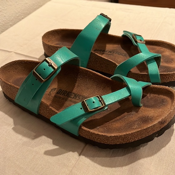 Birkenstock Turquoise Sandals - Picture 2 of 11